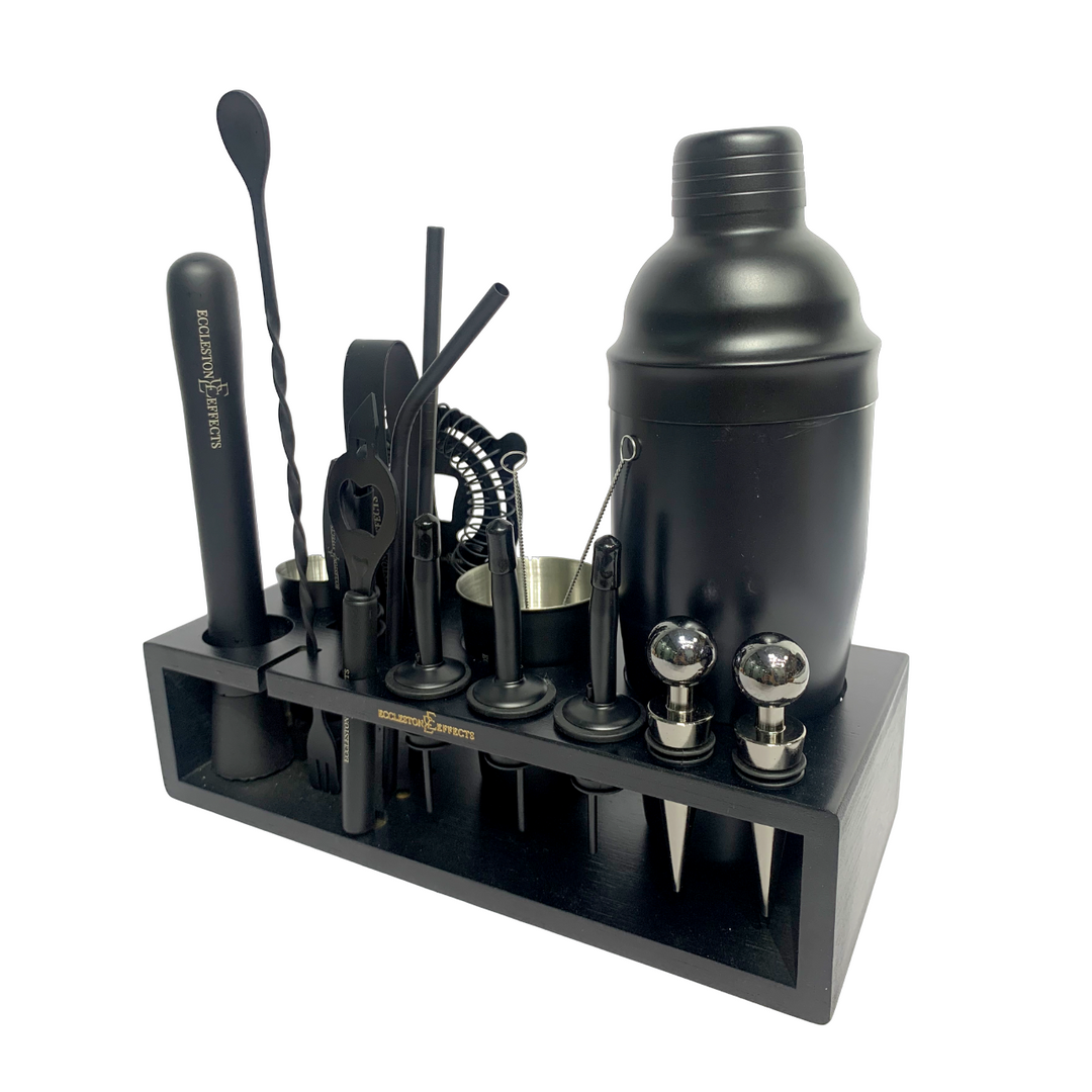 18 Piece Bar Cocktail Shaker Set . – EcclestonEffects