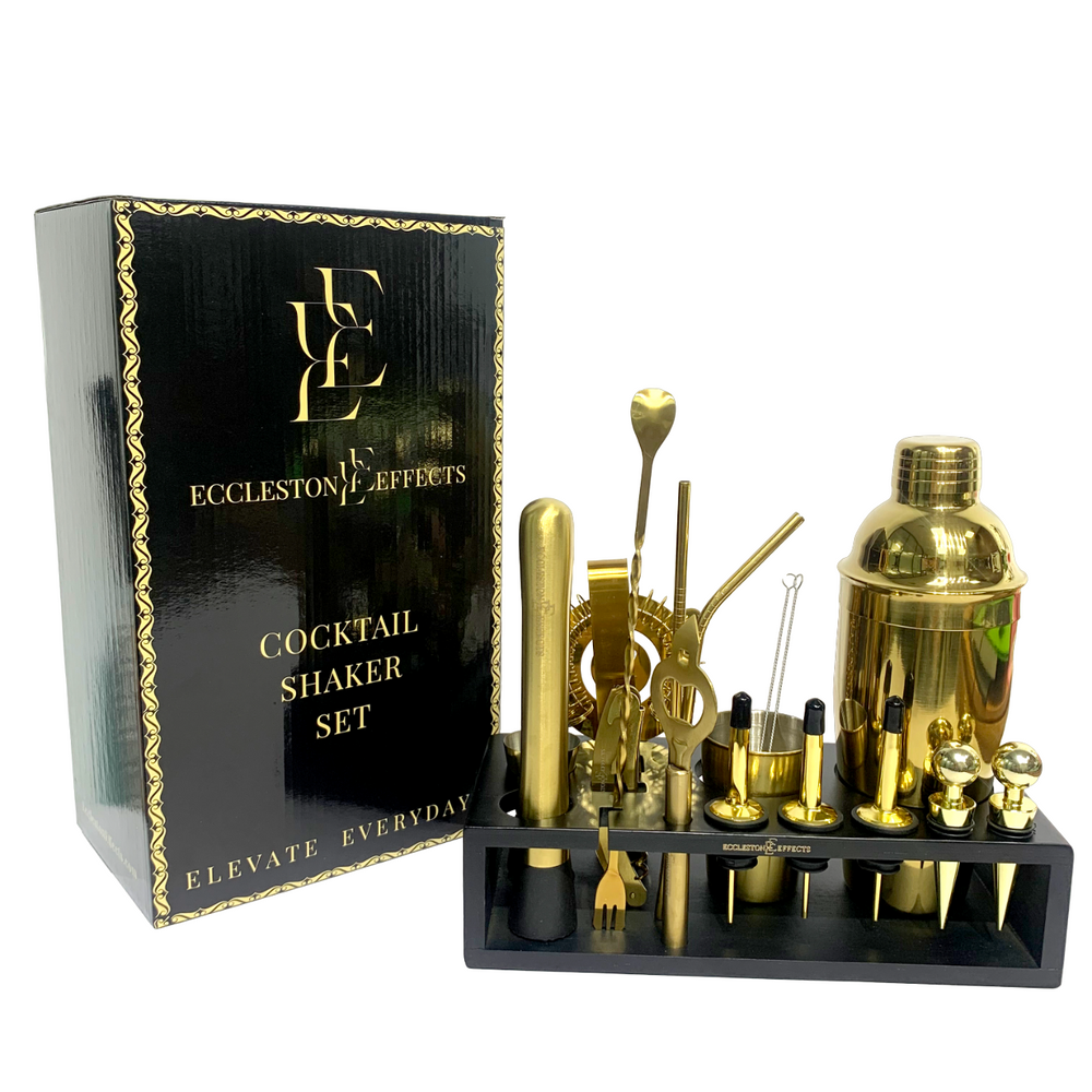 18 Piece Bar Cocktail Shaker Set