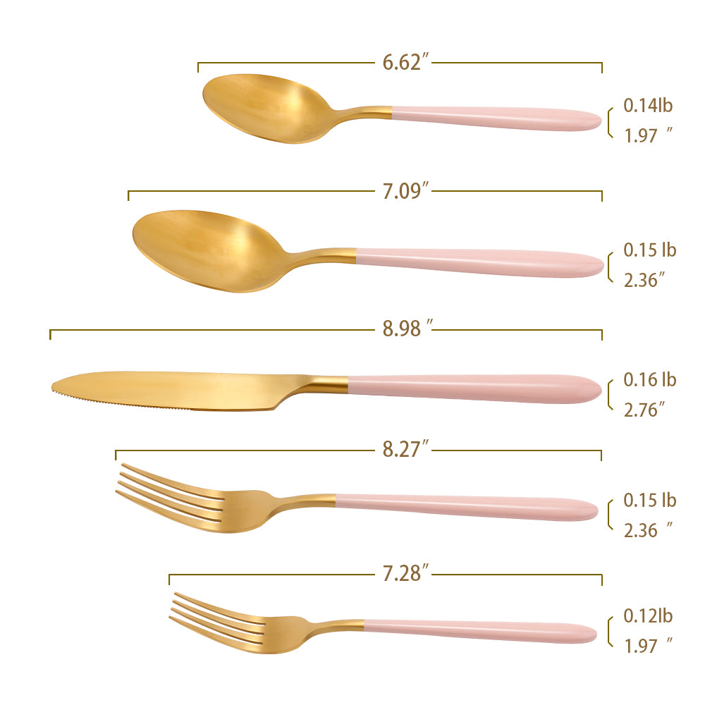 ARIELLE 20 PIECE UTENSIL SET