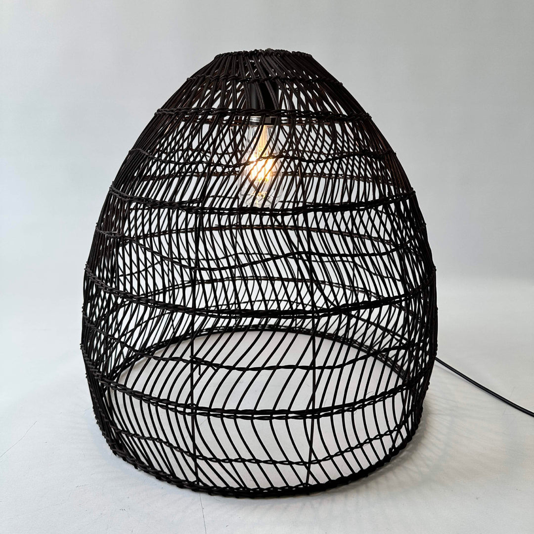 LUCY RATTAN LIGHT FIXTURE