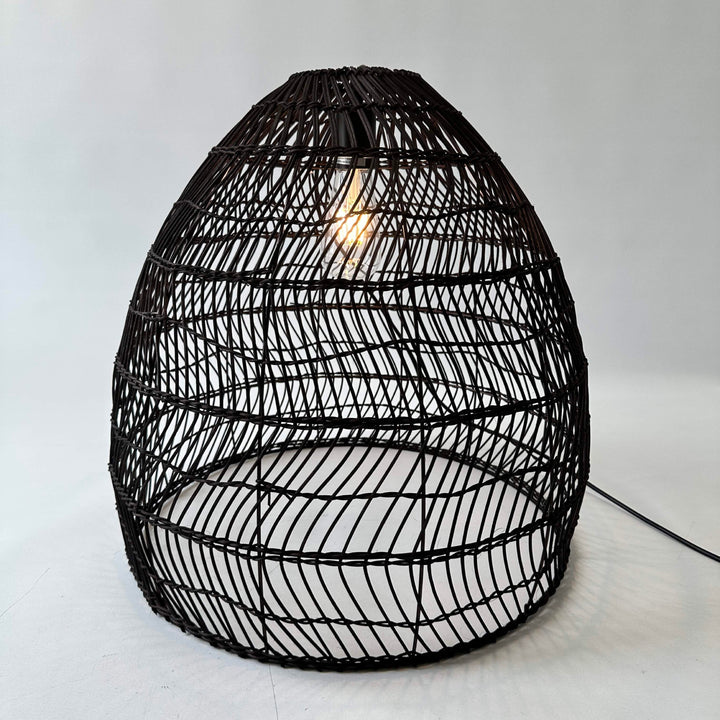 LUCY RATTAN LIGHT FIXTURE