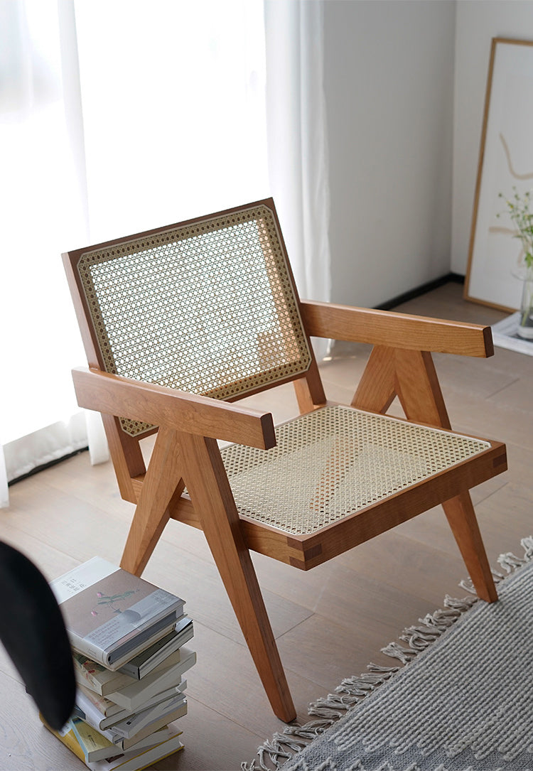 PIERRE WICKER LOUNGE CHAIR