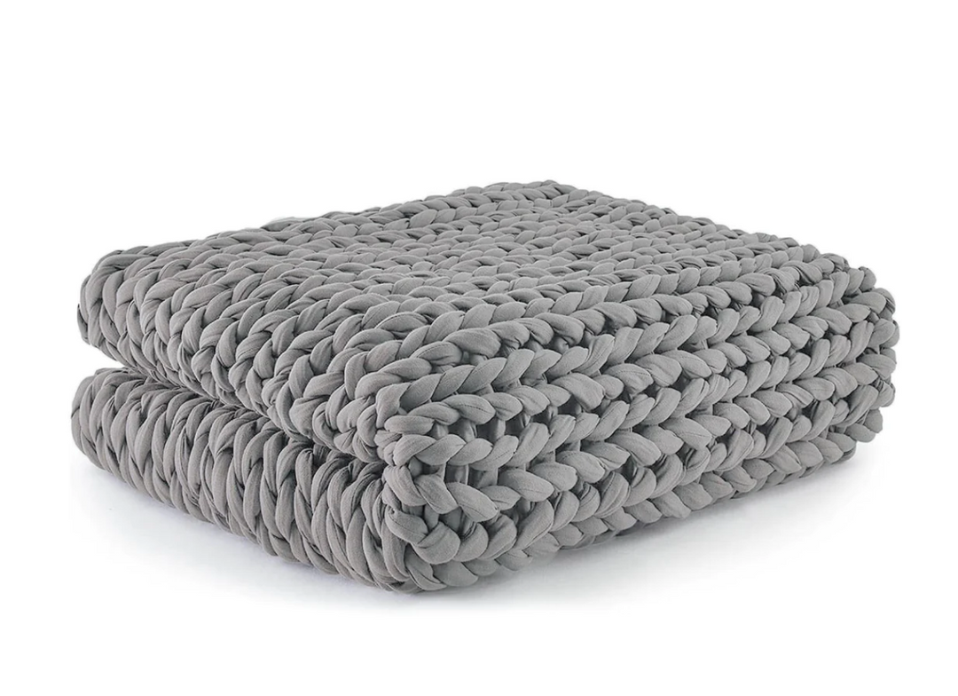 KNIT WEIGHTED BLANKET