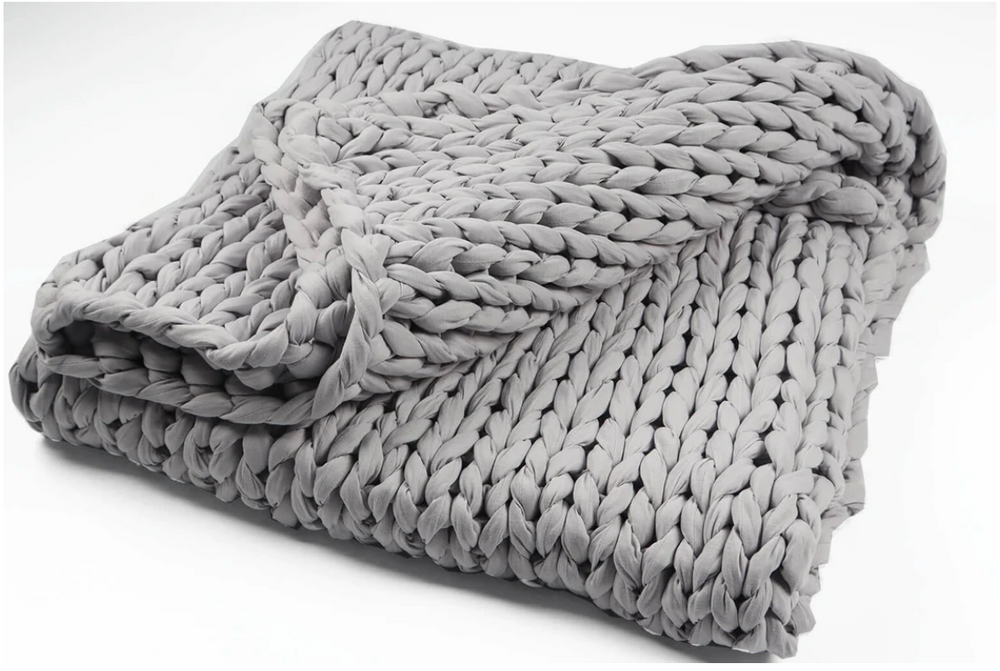 KNIT WEIGHTED BLANKET