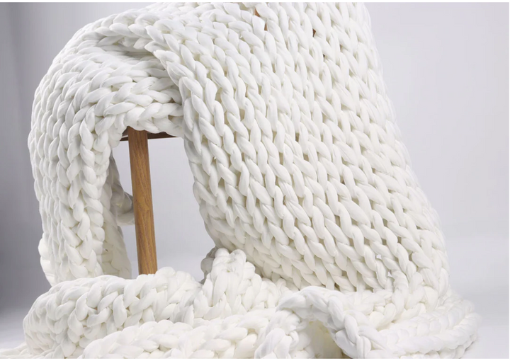 KNIT WEIGHTED BLANKET