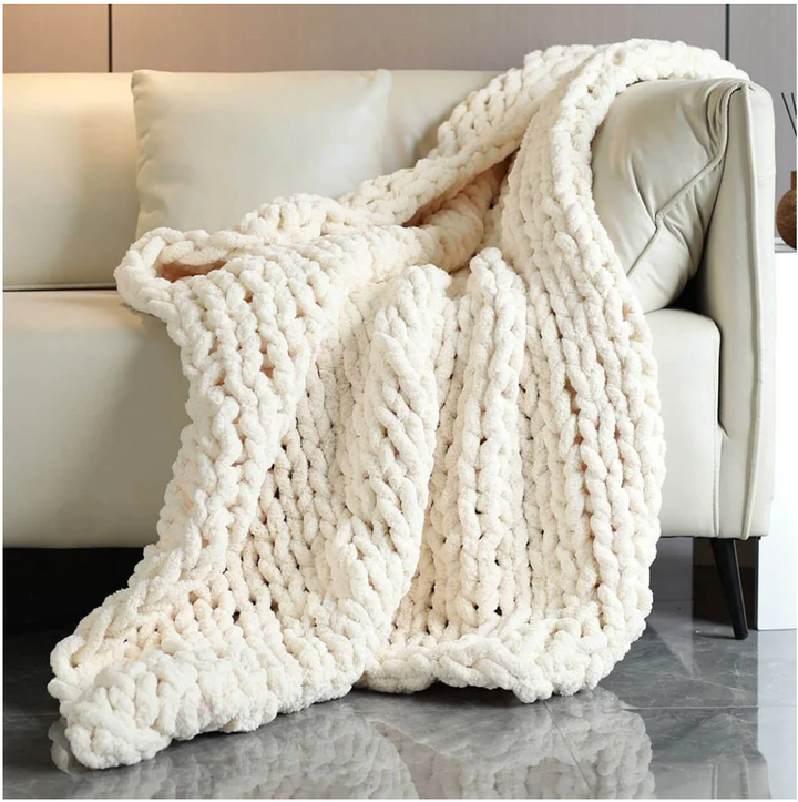 KNIT WEIGHTED BLANKET